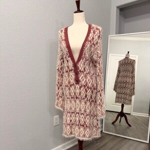 Free People Marsala Sweater Dress
